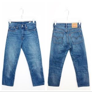 Levi’s White Oak Wedgie Icon Denim Jeans Size 24